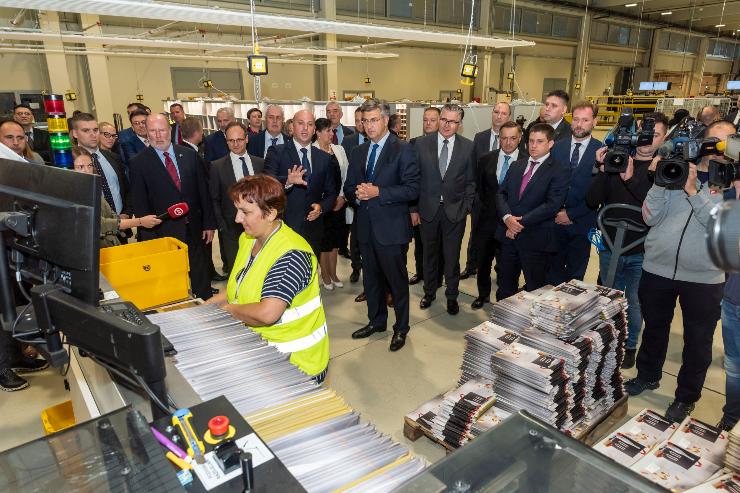 Croatian Post opens new modern logistics center