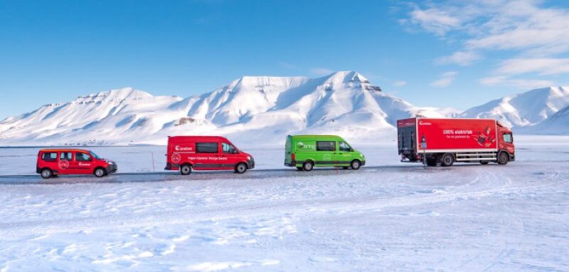 Posten Norge introduces electric lorry on Norwegian archipelago
