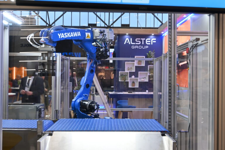 EXPO NEWS | DAY 1: Alstef Group displays its robotic induction systems