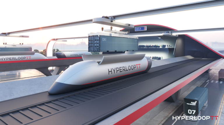 HyperloopTT unveils transportation capsule system for express freight