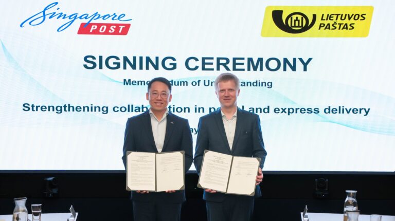 SingPost and Lithuania Post strengthen international partnership