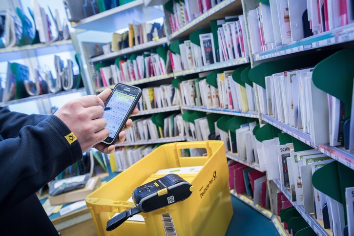 The mobile printer simplifies delivery workflows