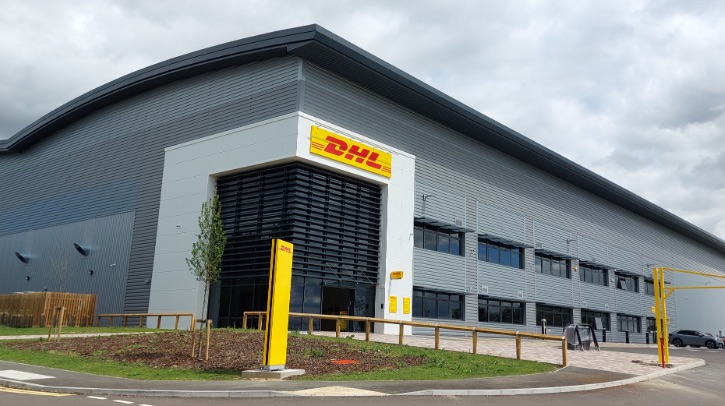 DHL Express has opened a service center near Cambridge in the UK, which will feature a £2m (US$2.6m) automation system to boost efficiency. This system is powered by 100% renewable energy.