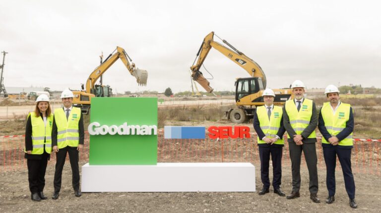 Goodman and Seur begin construction on €150m logistics site in Spain.