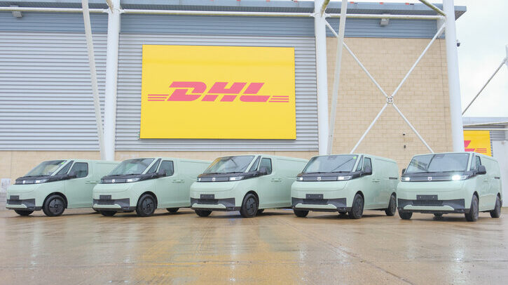 Jameel Motors UK launches Farizon SV electric van with DHL.