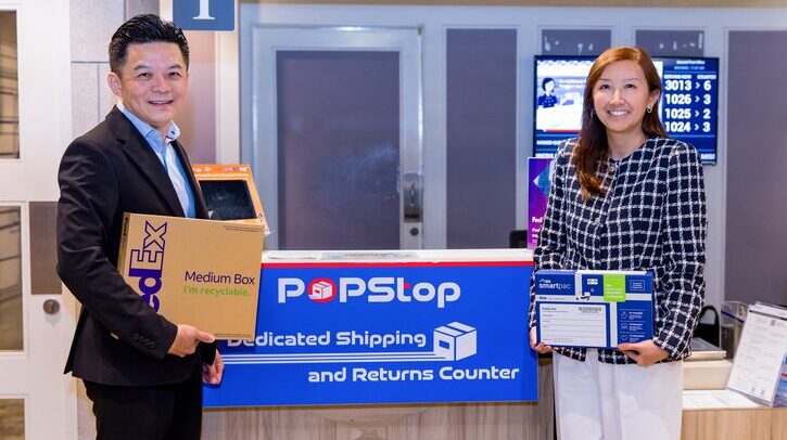 FedEx and SingPost expand parcel drop-off partnership.