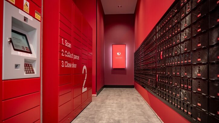 Australia Post launches new post office format to cater for parcel demand.