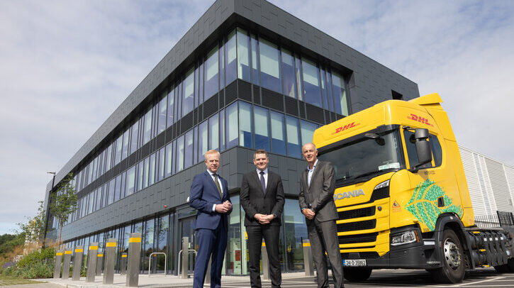 DHL opens multi-user logistics facility in Ireland.