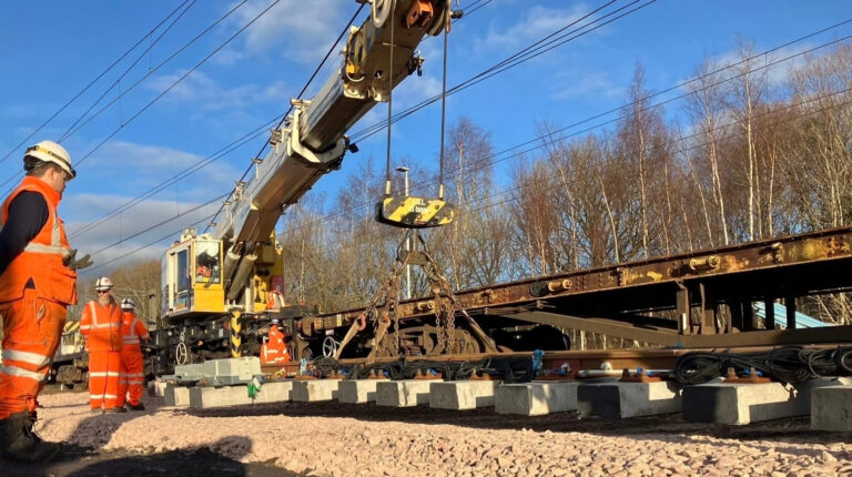 Network Rail delivers £7m of upgrades to Scotland’s freight network.