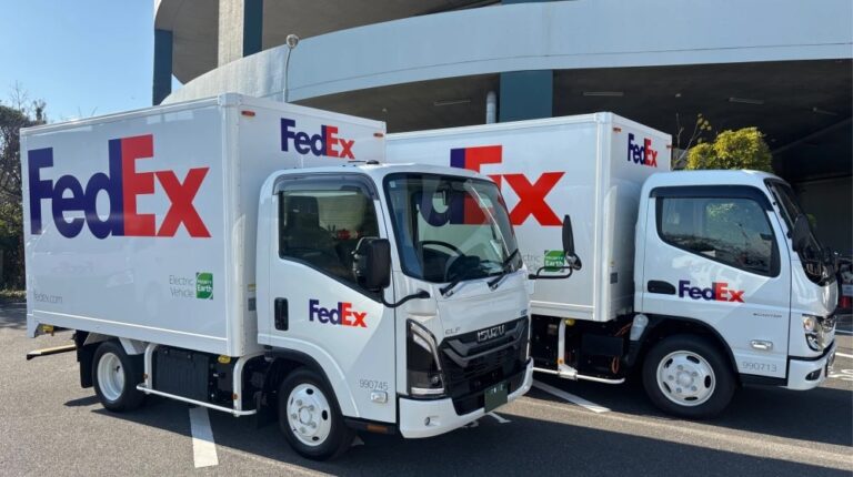 FedEx expands electric vehicle fleet in Japan.